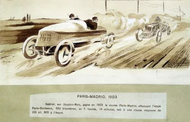 Das Paris-Madrid Rennen