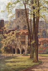 Eingang zum Deanery