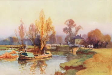 Themse: Abingdon Schleuse