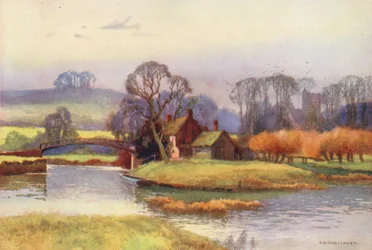 Fluss Themse: Blick von Day