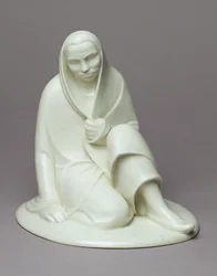Sitzendes Mädchen, 1907-08