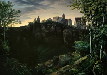Burg Hohnstein in der Sächsischen Schweiz