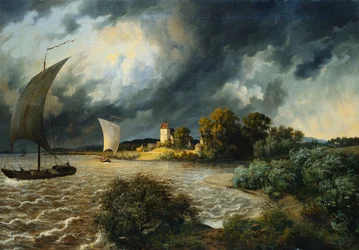 Das herannahende Unwetter, 1838