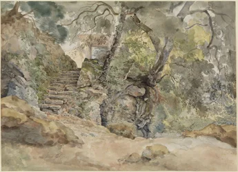 Aus dem Park der Villa Chigi in Ariccia
