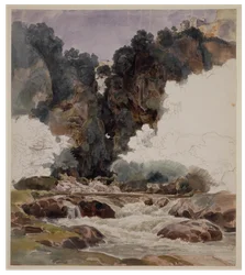 Die Neptungrotte bei Tivoli