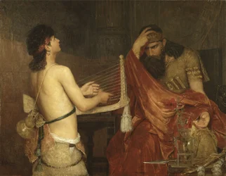 David und Saul, 1878