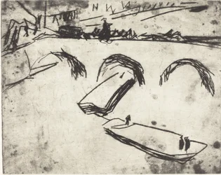 Brücke am Kronprinzenufer, 1909