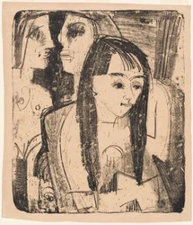 Porträt eines Mädchens, 1921