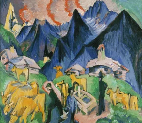 Alpleben, Triptychon, 1918