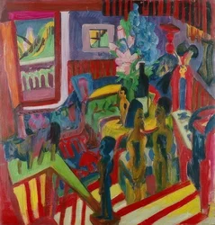Atelierecke. 1922
