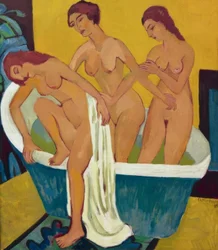 Badende Frauen