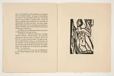 Das Stiftsfräulein und der Tod. Illustrationen zu einem Roman von Alfred Döblin