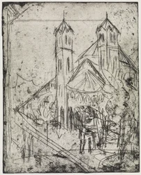Ecke am Wintergarten/Kirche St. Gereon in Köln I