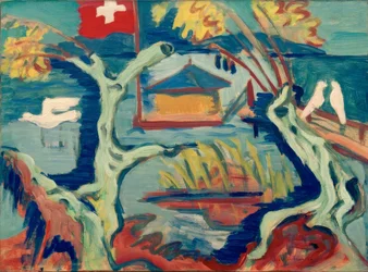 Fischerhütte am Bodensee