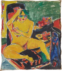 Akt im Atelier