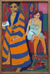 Selbstporträt mit Modell