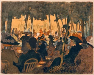 Menschen im Park