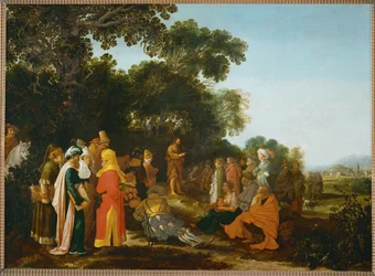 Die Predigt des Heiligen Johannes des Täufers