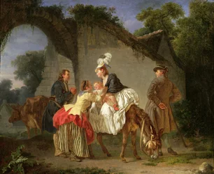 Abschied von der Amme, 1776-77