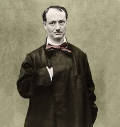 Porträt des Dichters Charles Baudelaire (1821-1867)