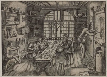 Goldschmiedewerkstatt