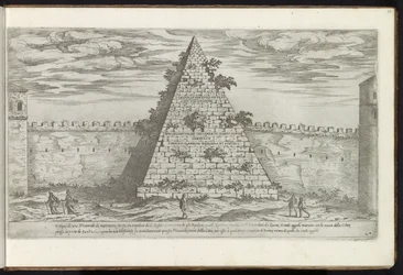Pyramide des Cestius in Rom