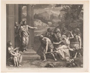 Christus heilt den Gelähmten