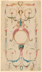 Paneeldekoration, ca. 1780