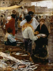 Fischmarkt in Venedig
