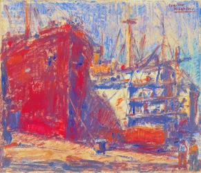 Schiffe im Hafen
