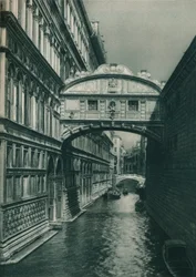 Seufzerbrücke, Venedig, Italien, 1927