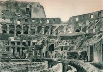Innenraum des Kolosseums, Rom, Italien, 1927