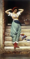 Die Wäscherin, 1878