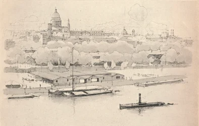 Der Quai St. Bernard, 1915