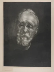 Porträt von Puvis de Chavannes