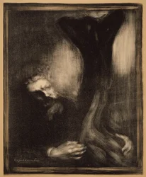 Rodin beim Bildhauern