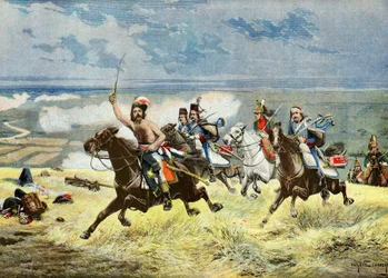 General François Macard im Angriff, 1895