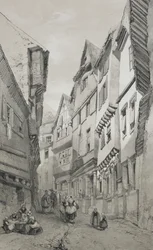 Malerei und Romantik im alten Frankreich. Bretagne: Morlaix