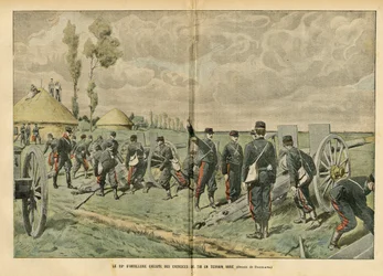 Illustration von Eugene Damblans (1865-1945) in Le Pelerin