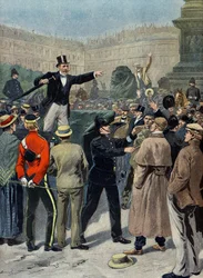 Friedensdemonstration während des Burenkriegs, London