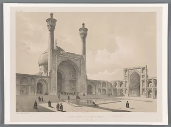 Binnenhof der Freitagsmoschee von Isfahan