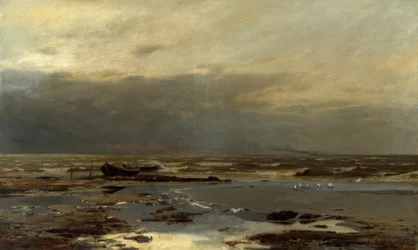 E. Dücker, Am Ostseestrand