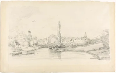 Kanalszene in der Nähe von Brüssel
