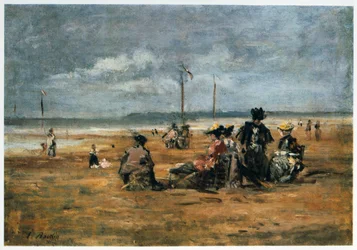 Am Strand, 1880