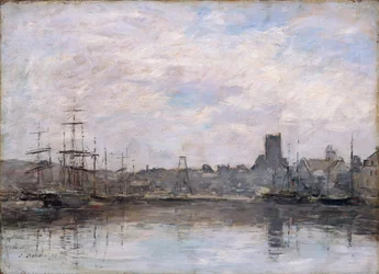 Septembermorgen: Hafen von Fécamp, 1880