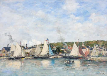 Der Hafen von Trouville, 1893