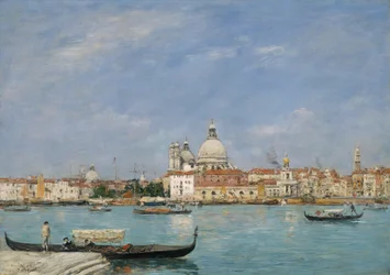 Venedig, Santa Maria della Salute von San Giorgio aus