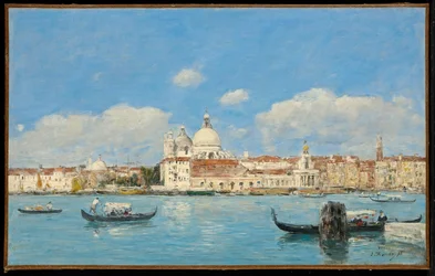 Venedig, die Salute, die Zollstation und der Beginn des Canal Grande