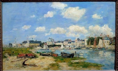 Ansicht des Strandes von Trouville