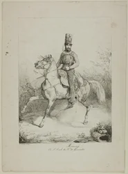 Moncey, Ex-Oberst des 3. Husarenregiments